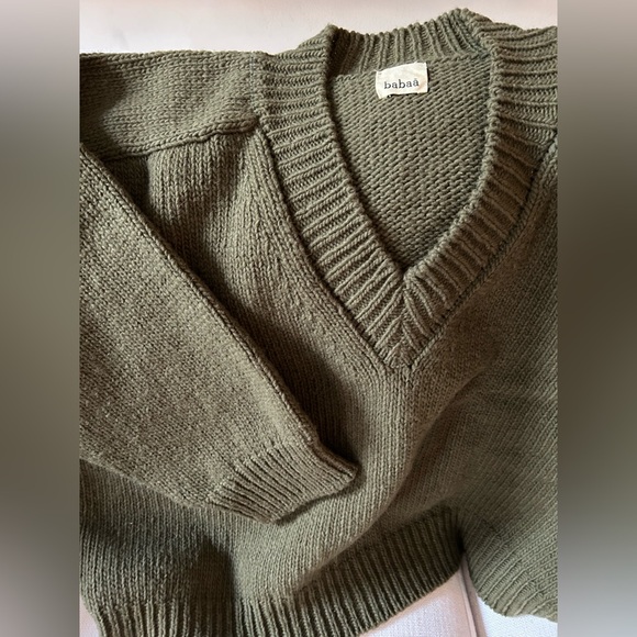 DO NOT PURCHASE, for trade only! Babaa no. 75 Algae sweater - Picture 3 of 4